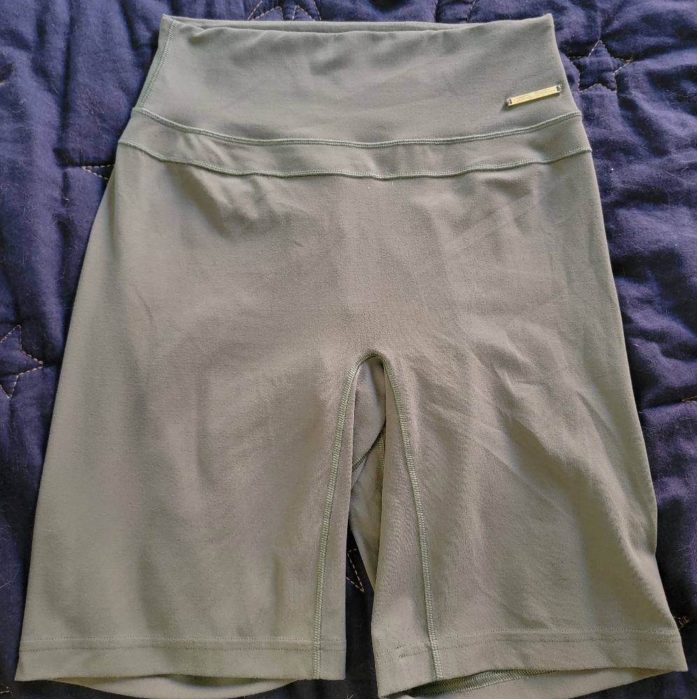 Whitney Simmons V3 Bicycle Shorts, Sage Green, size S